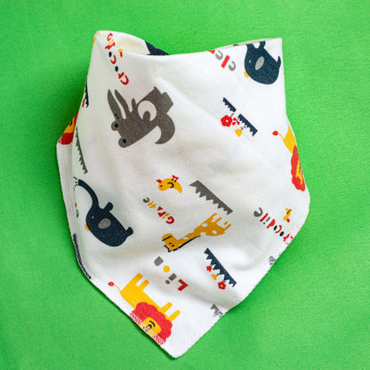 Infant Triangle-Shaped Drooling Bib