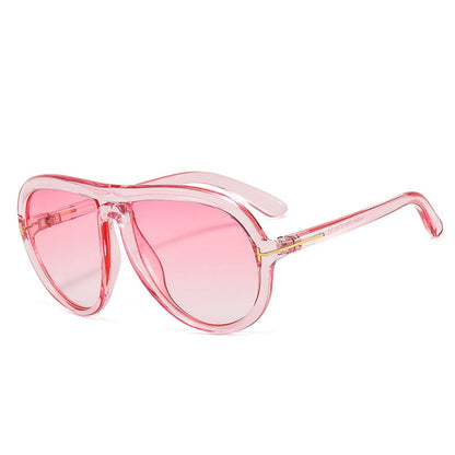 Women's Retro Oversized Pilot Sunglasses