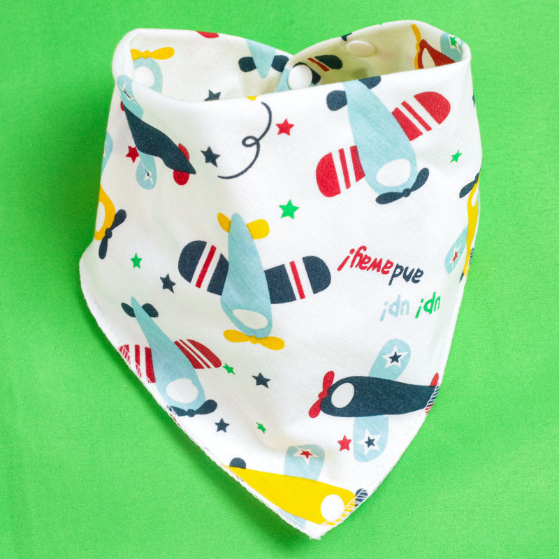 Infant Triangle-Shaped Drooling Bib