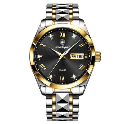 Men's Swiss Waterproof Glow Design Watch