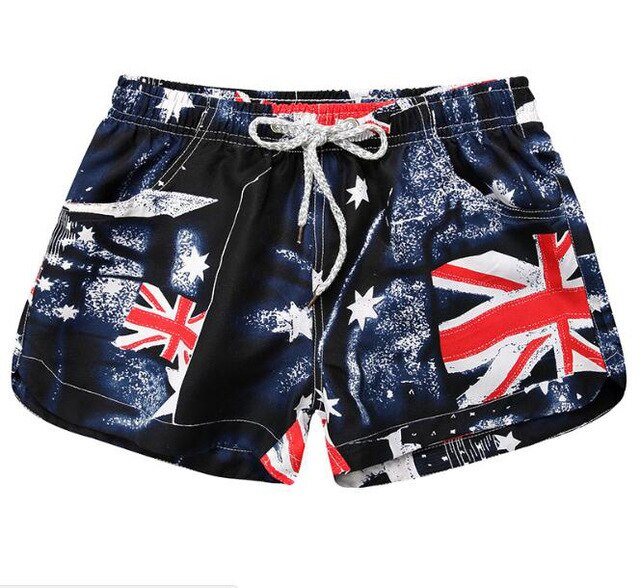 Men's Quick-Dry Printed Swimming Trunks