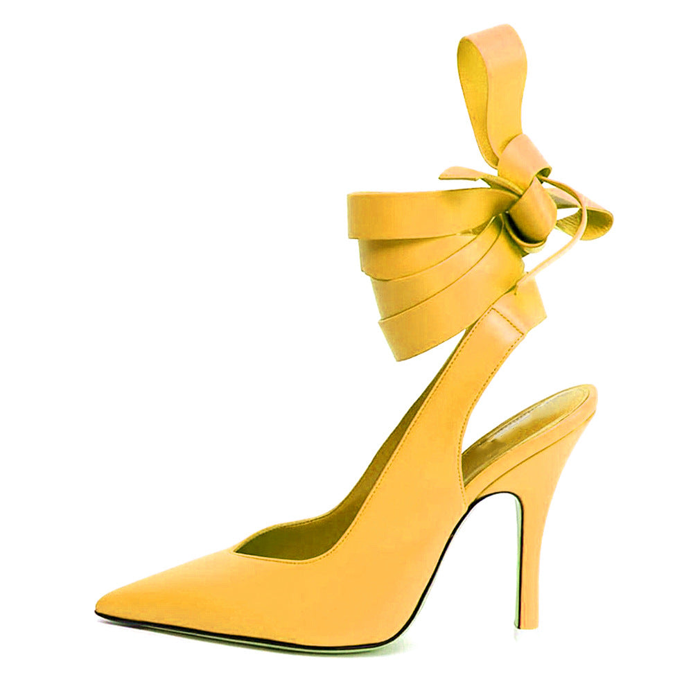 Women's Swirl Ankle Strap High Heels