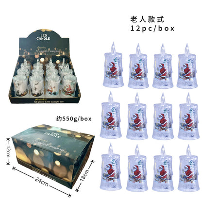 Christmas LED Battery Operated Candle
