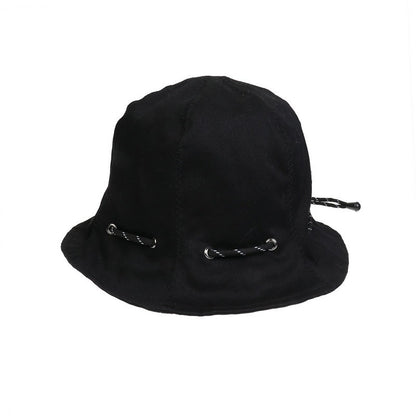 Women's Drawstring Denim Bucket Hat