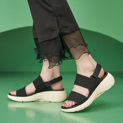 Women's Double Strap Velcro Sandals