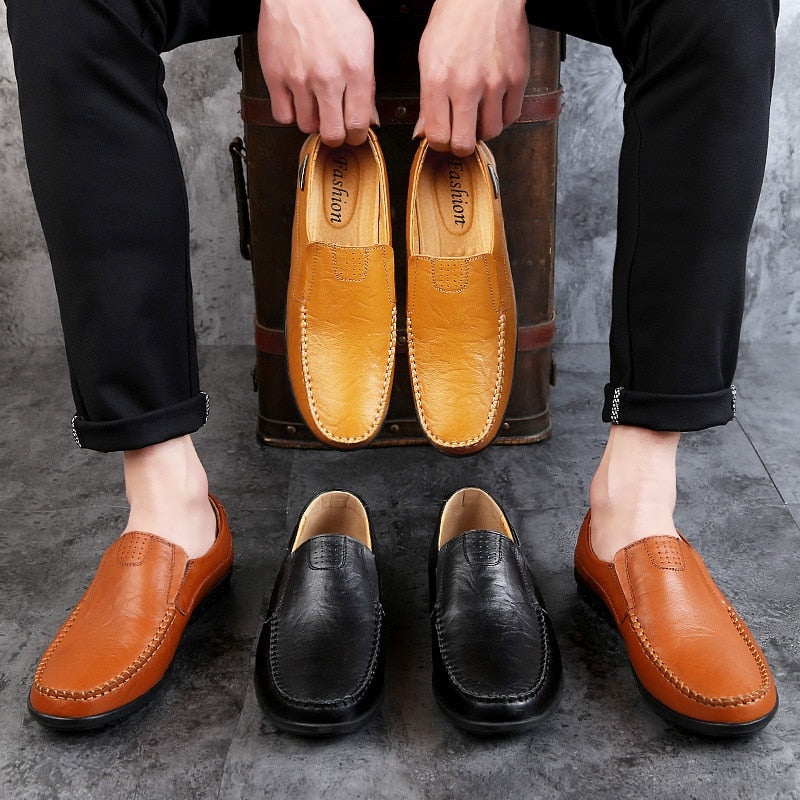 Men's Genuine Leather Italian Loafers