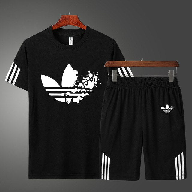 Men's Casual Sport Shirt & Shorts Set