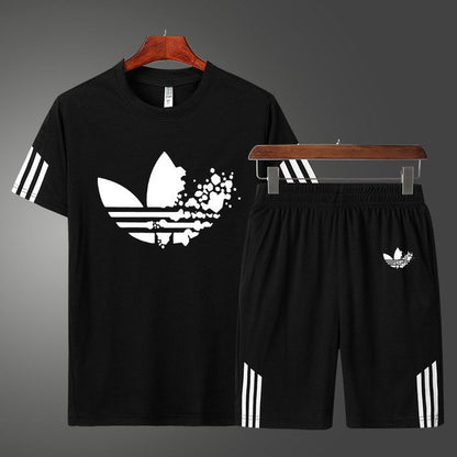 Men's Casual Sport Shirt & Shorts Set