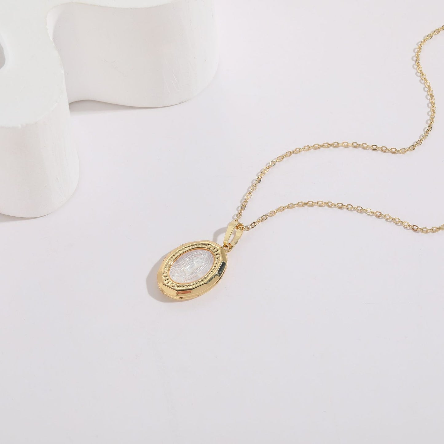 Women's 14K Gold Plated Atmosphere Necklace