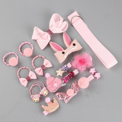 Girl's 18 Piece Hair Accessories