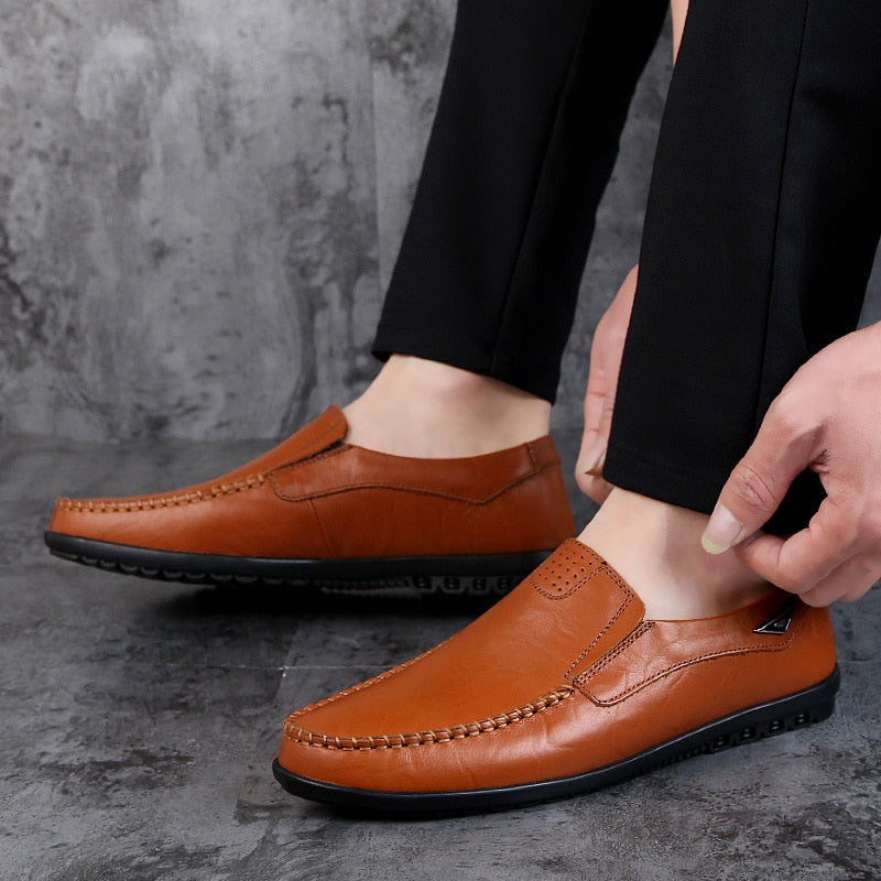 Men's Genuine Leather Italian Loafers