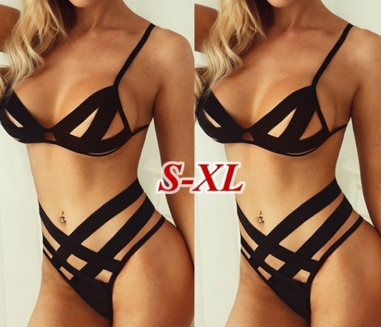 Women's Sexy Three Point Bundle Lingerie Set