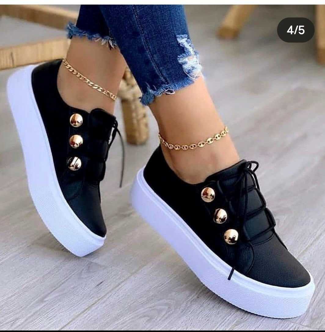 Women's Thick Sole Casual Shoes