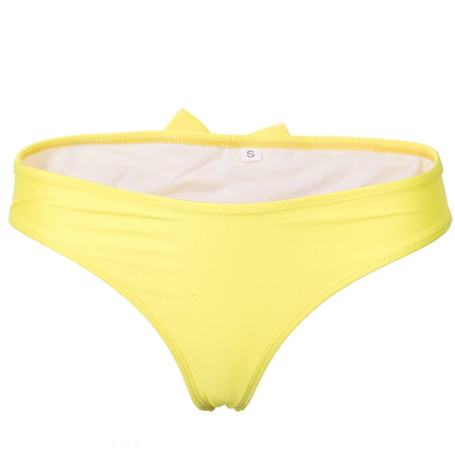 Women's Brazilian Bowknot Bathing Suit Bottoms