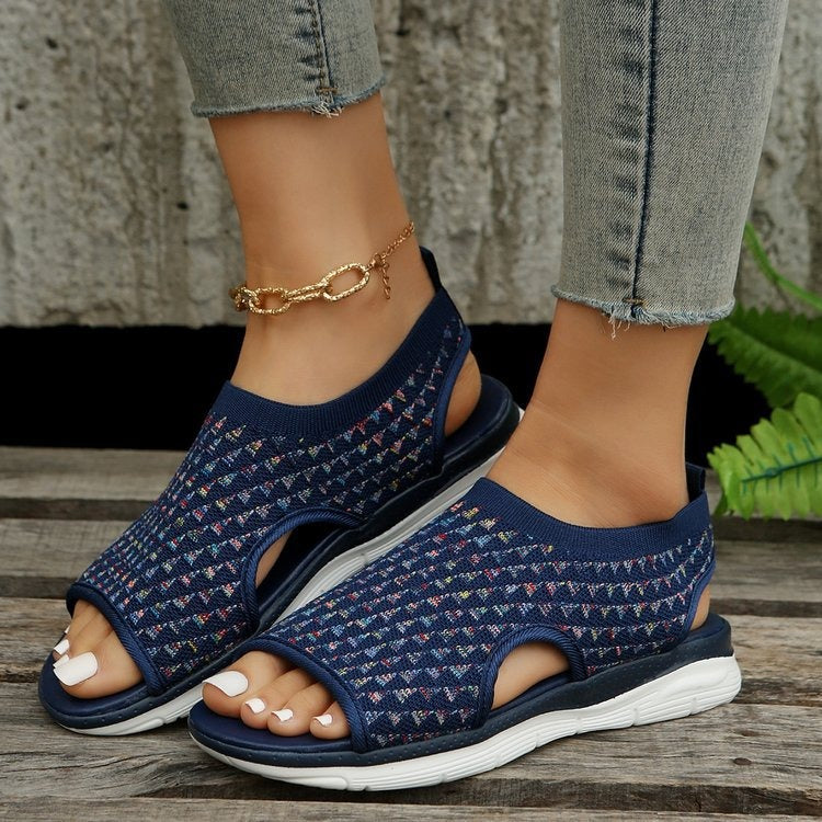 Women's Flying Woven Fish Casual Sandals