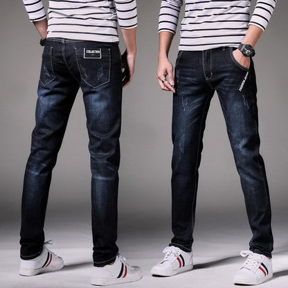 Men's Distressed Skinny Jeans