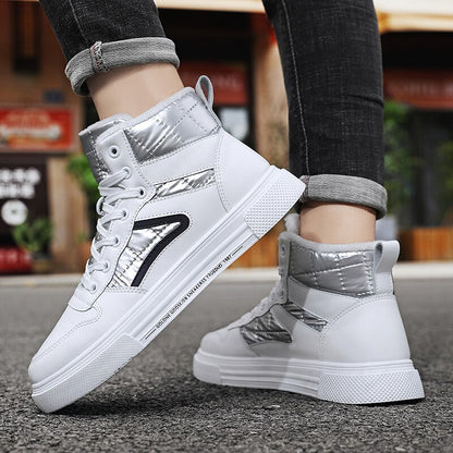 Unisex Men's/Women's High Top Casual Sneakers