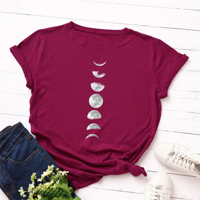 Women's Moon Phase Shirt