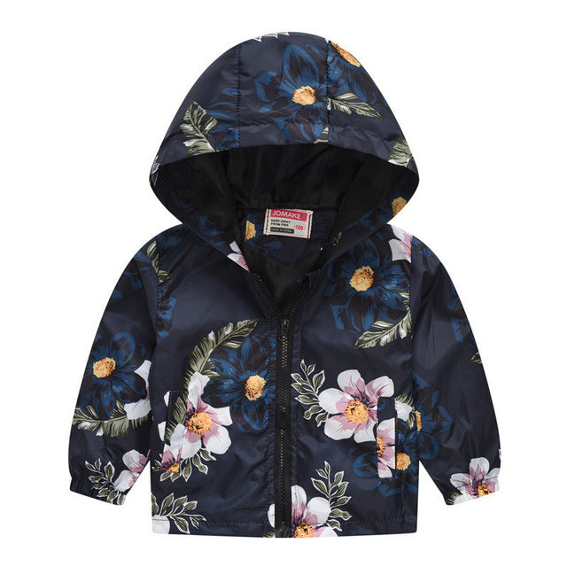 Girl's Toddler Hooded Coat