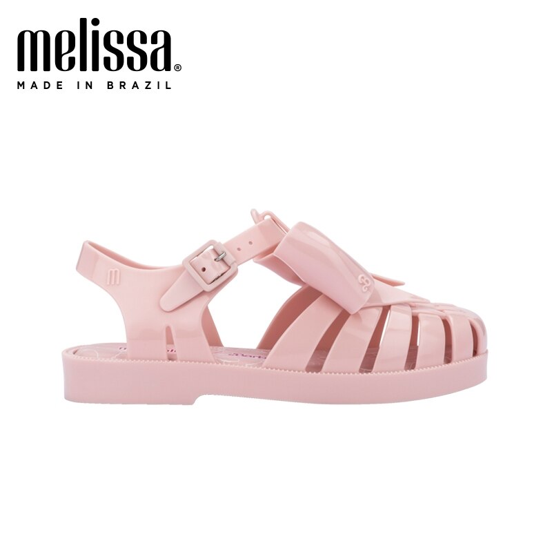 Infant/Toddler Girl's Roman Bow Jelly Sandals