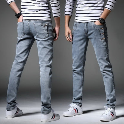 Men's Distressed Skinny Jeans