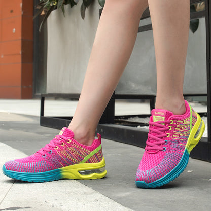 Women's Color Block Air Cushion Running Shoes