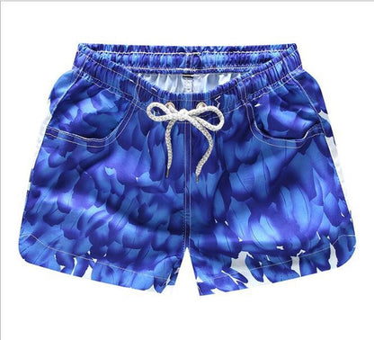 Men's Quick-Dry Printed Swimming Trunks