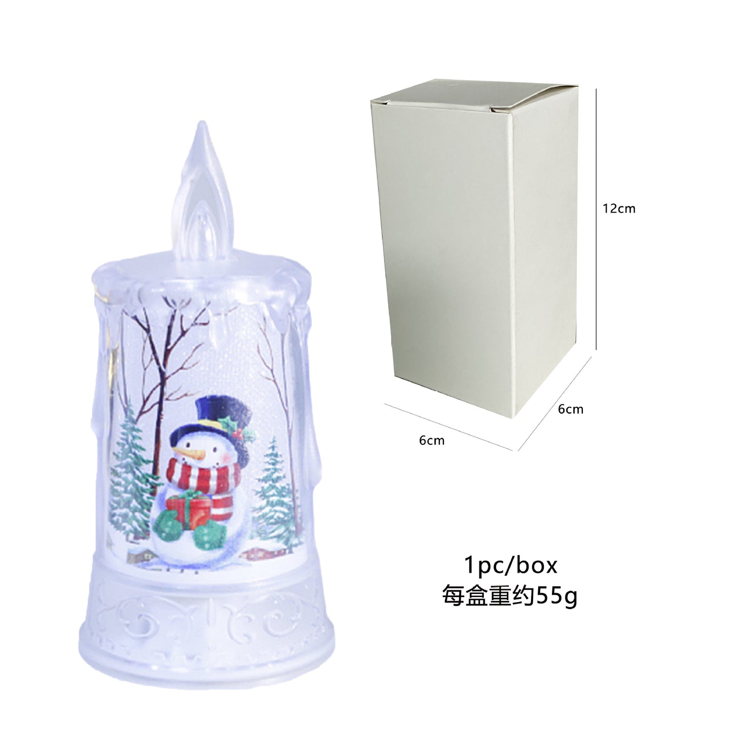 Christmas LED Battery Operated Candle