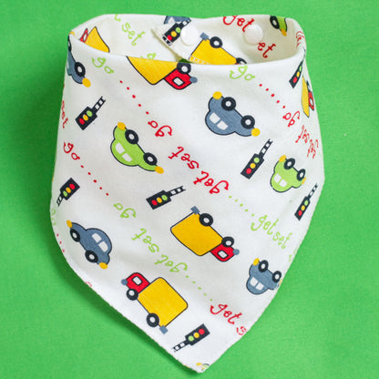 Infant Triangle-Shaped Drooling Bib