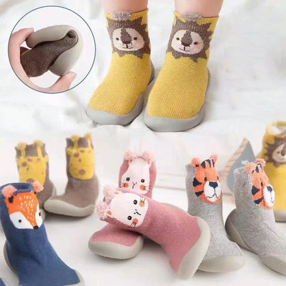 Infant Soft Bottom Nonslip Animal Print Shoes