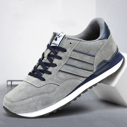 Men's Suede Leather Casual Sneakers