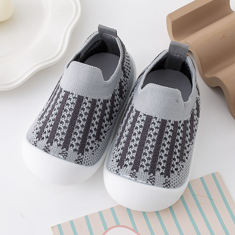 Infant/Toddler Unisex Slip-On Breathable Shoes