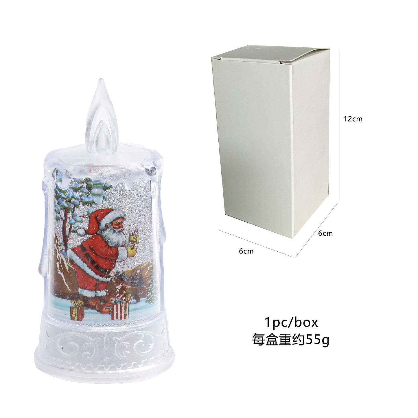Christmas LED Battery Operated Candle