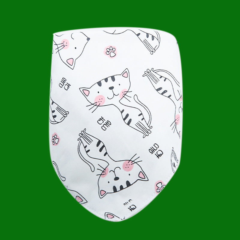 Infant Triangle-Shaped Drooling Bib