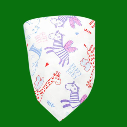 Infant Triangle-Shaped Drooling Bib