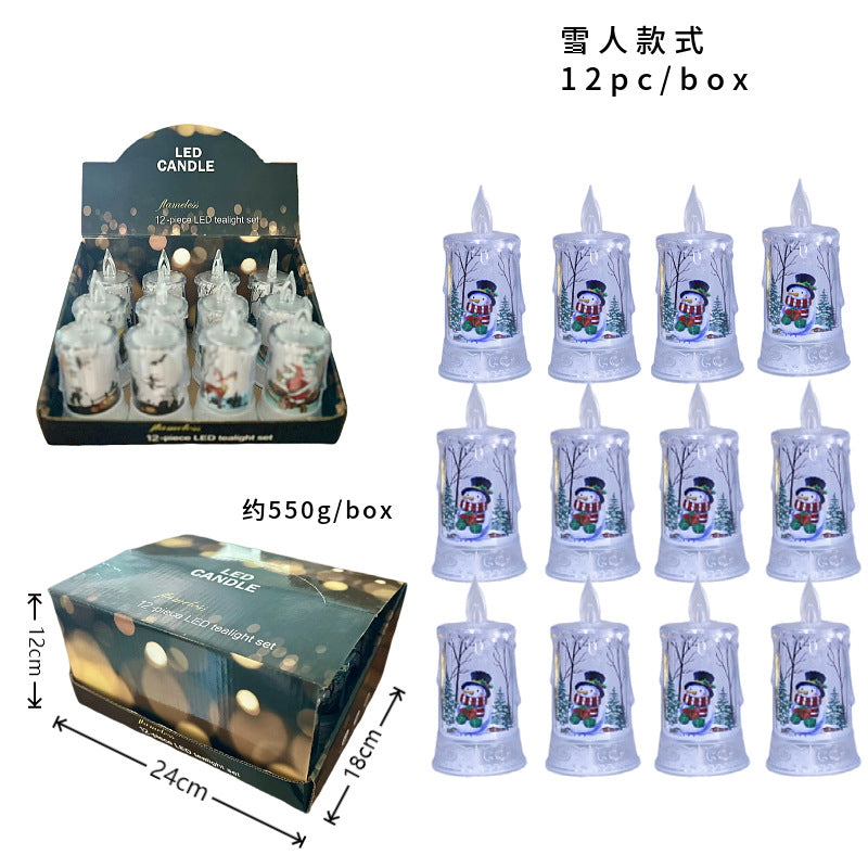 Christmas LED Battery Operated Candle