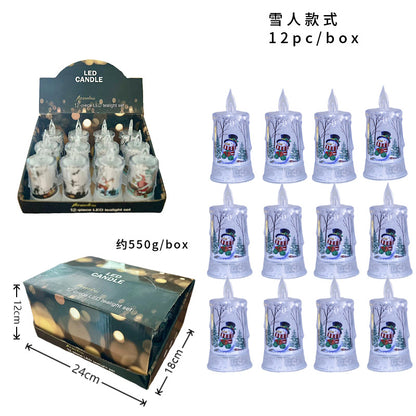 Christmas LED Battery Operated Candle