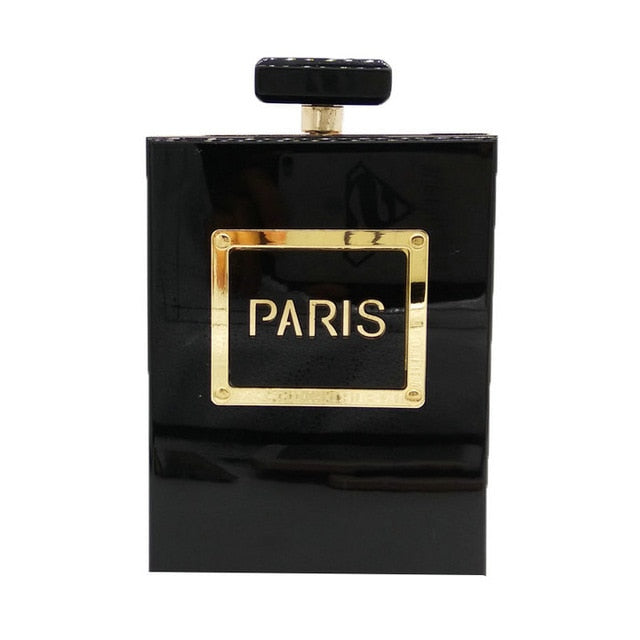 Women's Paris Perfume-Shaped Handbag