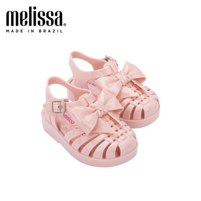 Infant/Toddler Girl's Roman Bow Jelly Sandals