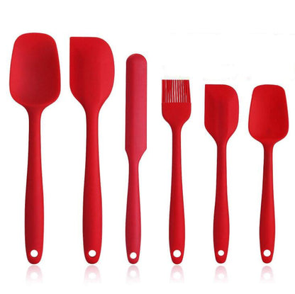 6 Pcs Silicone Spatula Set