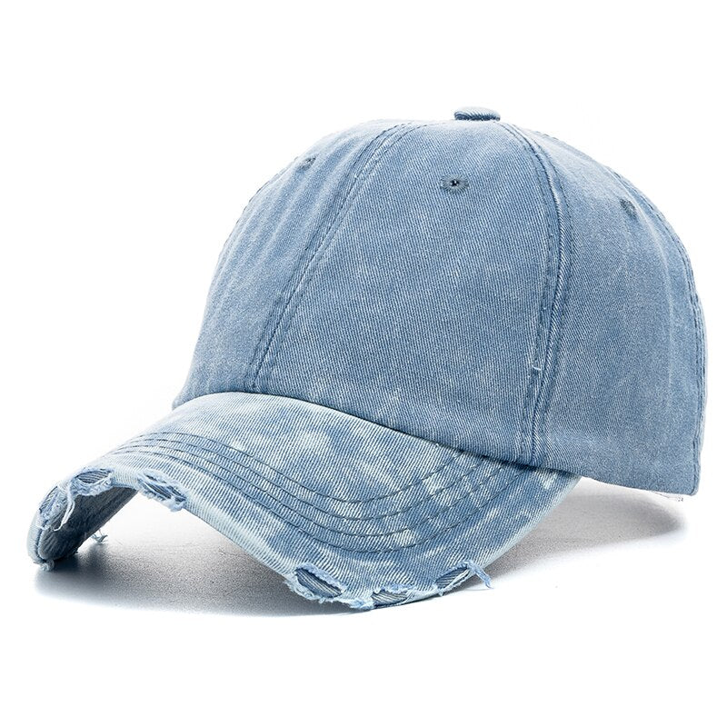 Unisex Men's/Women's Adjustable Denim Baseball Cap