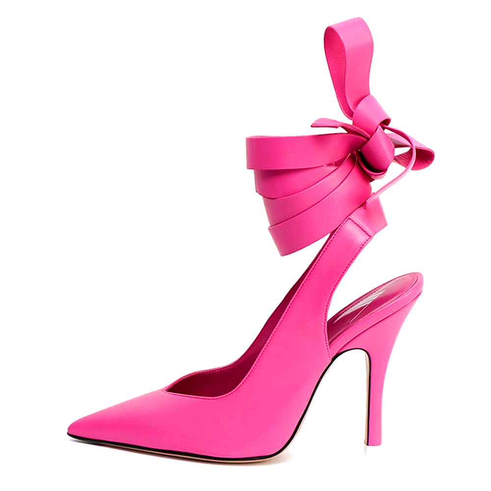 Women's Swirl Ankle Strap High Heels