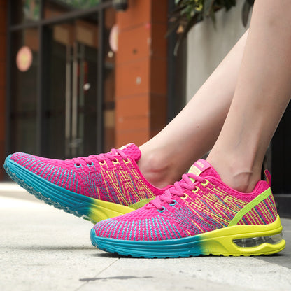 Women's Color Block Air Cushion Running Shoes