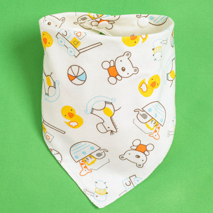 Infant Triangle-Shaped Drooling Bib