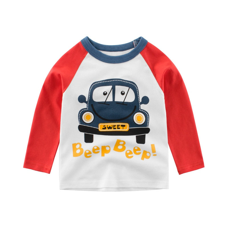 Boy's Cartoon Truck Shirt