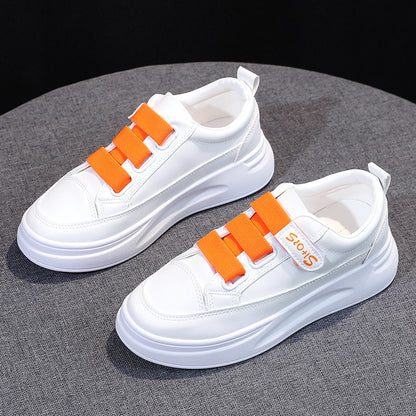 Women's Thick Bottom Velcro Strap Sneakers