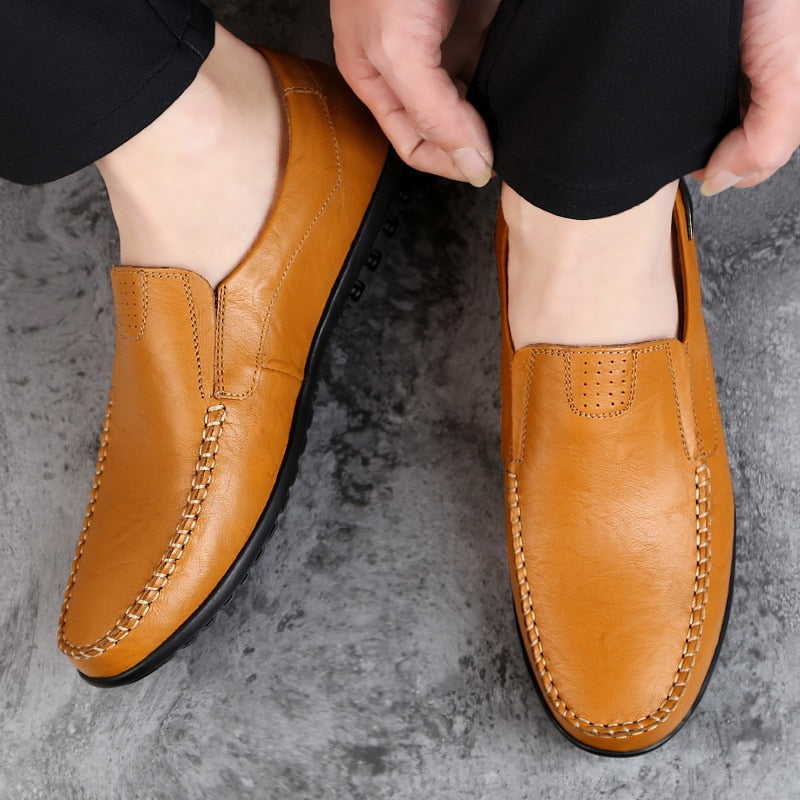 Men's Genuine Leather Italian Loafers