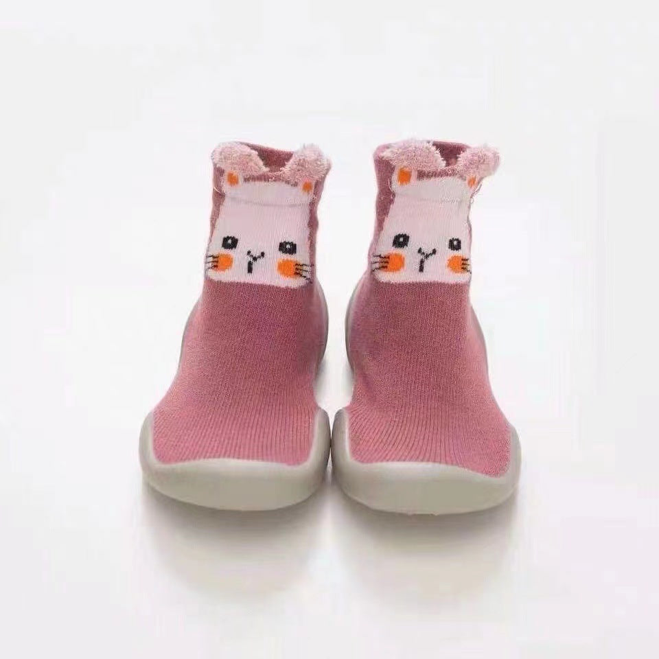 Infant Soft Bottom Nonslip Animal Print Shoes