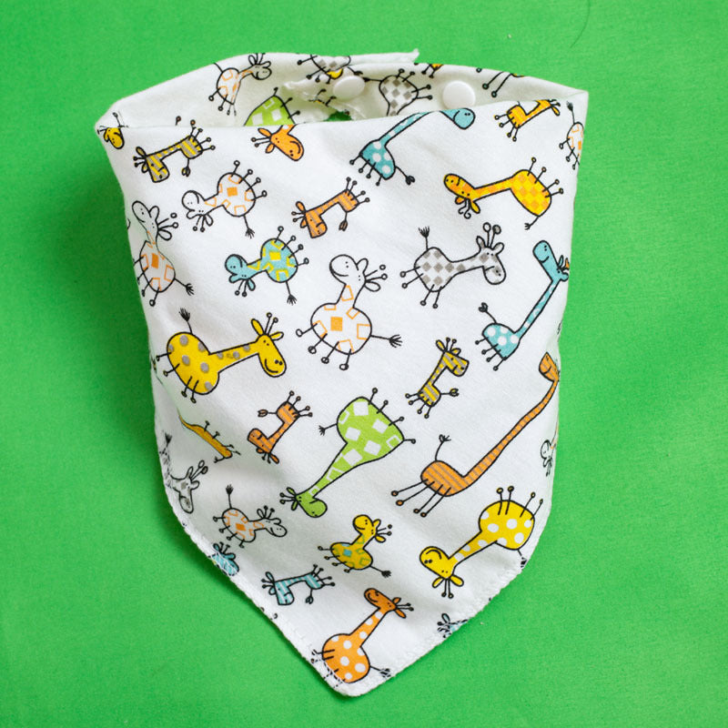 Infant Triangle-Shaped Drooling Bib