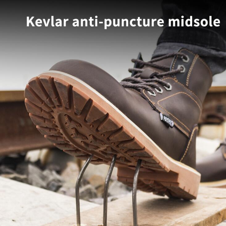 Men's Safety Anti-Puncture Work Boots